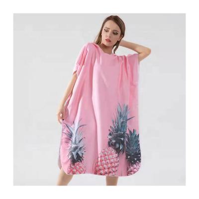 China Wholesale Super Soft Cheap Fleece Bathrobe Adults Coral Beach Bathrobe QUICK DRY Bathrobe for sale