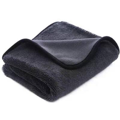 China Cheap Car Towel Viable Factory Car Cleaning Knitted Microfiber Towel Car Weft Cleaning Towel For Kitchen for sale