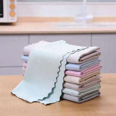 China Custom Made Sustainable Hot-selling Amazon Microfiber Car Kitchen Quick Dry Cleaning Towel For Household for sale