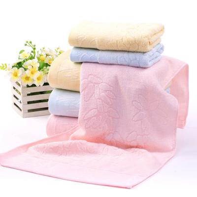 China Luxury Customized Pink QUICK DRY Turkish Bath Towels Cotton Cotton Face Bath Towel Set for sale