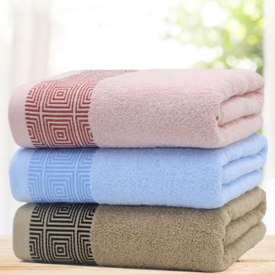 China QUICK DRY Fast Drying Hair Towel Hotel Bath Towel 100% Cotton for sale