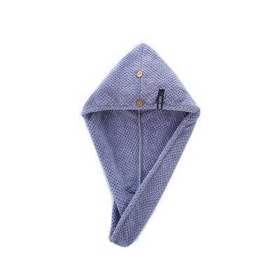 China Coral Fleece Pastoral Hair Dryer Towel Hat Hair Wraps / Magic Quick Dry Towel Hair Dryer Hats for sale