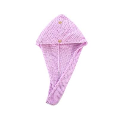 China Customized Pastoral Drying Hair Towel Quick Dry Women Pour Dry Hair Cap Towel for sale