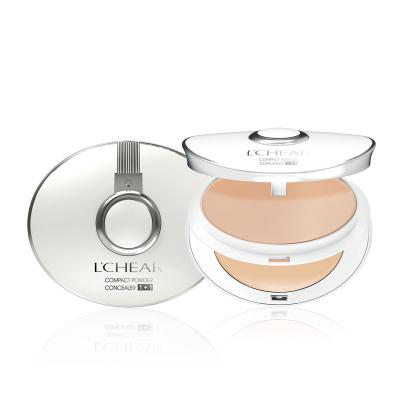 China Double Layer Soft Lasting Concealer Concealer Control OIL-CONTROL Face Makeup Powder Oil Pressed Powder for sale