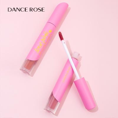 China Private Label 12 Colors Velvet Long Lasting Waterproof Liquid Lipstick Lip Gloss Matte Lip Gloss for sale