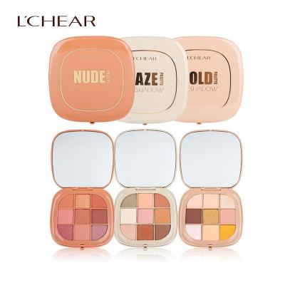 China New Product Private Label Waterproof Cosmetics Waterproof Lasting Glitter Matte Eyes Makeup Eyeshadow Palette for sale