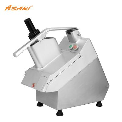 China ASAKI Factory Hot Sale Stainless Steel Food Processor Commercial Universal Electric Vegetable Cutter Machine for sale