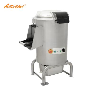 China 18L Vegetable Processing Plant ASAKI Factory Price Large Capacity Electric Automatic Commercial Carrot Peeler Potato Peeler for sale