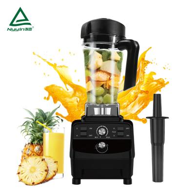 China Car Smoothies Blender with Cover Soundproof Professional Industrial Blender Commercial 2L Blender for sale