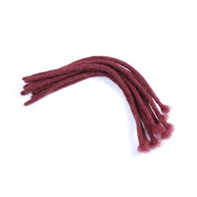 China Handmade Dreadlocks Good Quality Dreadlocks Hair Braids Crochet Locs Hair Indian Human Dreadlocks for sale