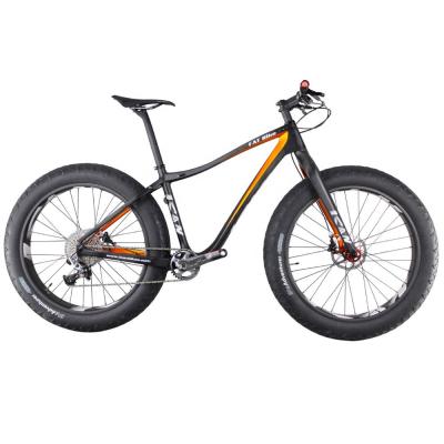 China 26ER Carbon Fiber Fat Bike Toray T700 Full Carbon Bike ICAN Bikes SN03- 11.7KG for sale