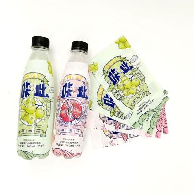 China Non Puddle Good Sealing PVC Heat Shrink Wrap Sleeve Label Printed Shrink Film Label For 500ML Water Bottle for sale