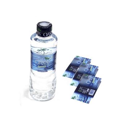 China Heat Sensitive Manufacturer PET/PVC Shrink Wrap Bottle Label/Waterproof Shrink Sleeve For Plastic Water Bottle Label for sale