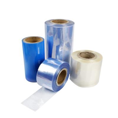 China High Quality Moisture Proof Clear Plain / Colored PVC Heat Shrink Film For Packaging And Label for sale