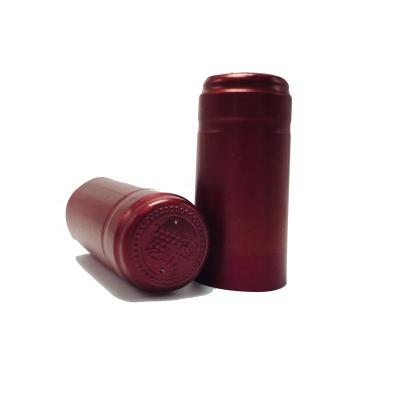 China Wholesale Pilfer Tear Proof Wine Bottle Shrink Wrap Cap Seal PVC Bottles Wine Heat Shrink Caps for sale