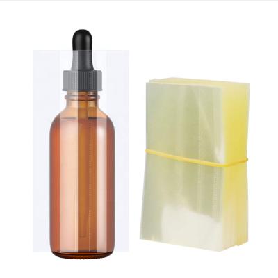 China Child Resistant PVC Shrink Tapes Moisture Proof Tamper Resistant For Bottle Neck Back Line for sale