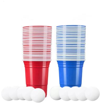 China Disposable Disposable Shot Glasses Red Plastic Shot Cups Party Cups For Jello Shots, Jager Bomb, Beer Stink for sale