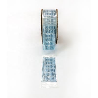 China China Manufacturer Clear Color Pre-Opened Moisture Proof Auto Bags On A Roll For Coins / Small Coins for sale