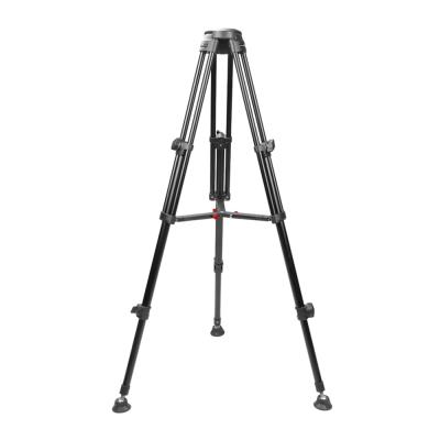 China Professional Video Camera Axrtec AT60 Aluminum Two Stage Video Tripod Leg With 75mm Bowl Bottom For Camcorder Camera for sale