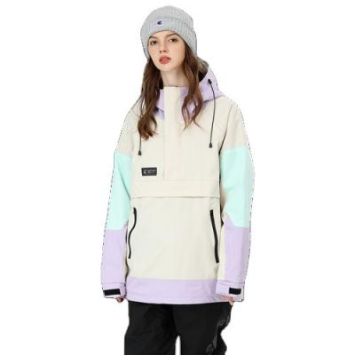 China 100% Polyester Softshell Anorak Thermal Jacket Ski Hiking Trekking Thermal Jacket Breathable Women Men for sale