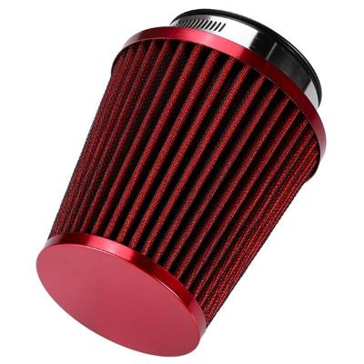 China Universal Filtering Efficiency Car Air Filter For Car Air Filter Vehicle Modified High Flow Mesh Cone Cold Air Intake Filters for sale