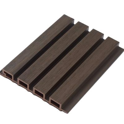 China New Product Fireproof Wood Wall Panels Decoration Plastic Exterior Wpc Cladding for sale