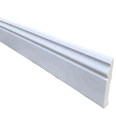 China Waterpoof Plastic Material Quick Install Waterproof Baseboard Flooring Skirting Accesseries for sale