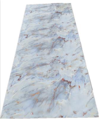 China EUROPEAN High Gloss Marble UV Sheet /PVC Sheet for sale