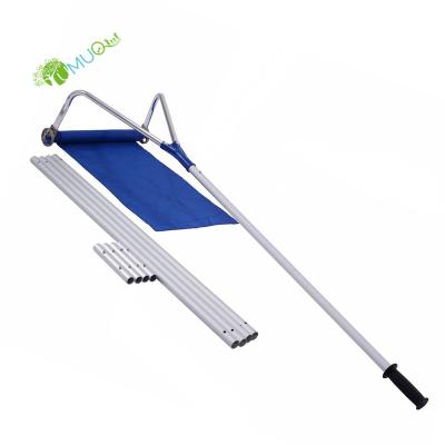 China YumuQ Hot Selling YumuQ Winter Snow Shovel Tool Long Handle Telescopic Adjustable Roof Snow Cleaner Roof Snow Rake for sale