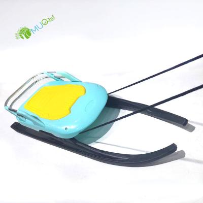 China YumuQ 2 Sizes Toboggan Winter Plastic Foldable Snow Sled For Kids YQ050868 for sale