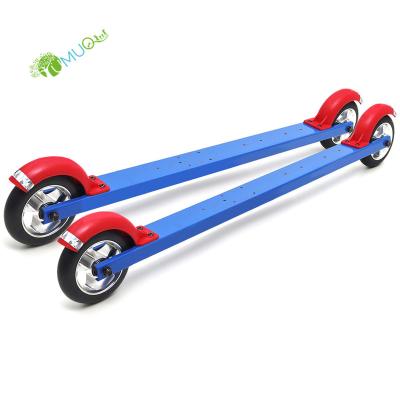 China YumuQ Winter Sport Summer Autumn Spring Skate Aluminum Roller Ski On Road YQ051604 for sale