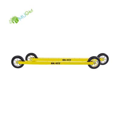 China YumuQ Winter Sport Summer Autumn Spring Skate Aluminum Roller Ski for sale