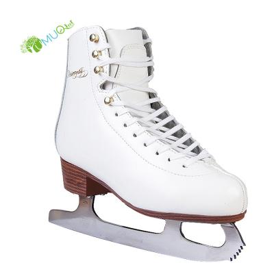 China YumuQ Wholesale OEM Premium Leather Figure Skates Ice Skates Figure Ice Skates Adult YQ052003 for sale