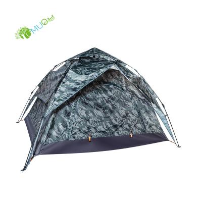 China Camouflage Game YumuQ 6.5' x 7.5' x 3.6' Person 3-4' Field Noise Outdoor Camping Tent, Automatic Protable Instant Tents with UV Protection for Outdoor for sale