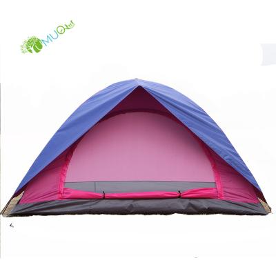 China Extended Type YumuQ 6.5' x 4.9' x 3.6' 2 Person Water Resistance Tents, Sun Windproof Double Layer Outdoor Camping Tents for sale