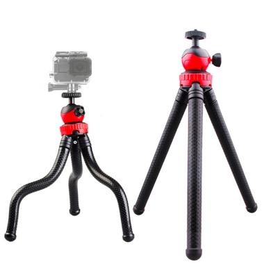 China Portable Flexible Mobile Phone/Camera Octopus Tripod For Mobile Phone Single-Foot Stand Selfie Stick For Phone Dslr Mini Camera Tripod for sale