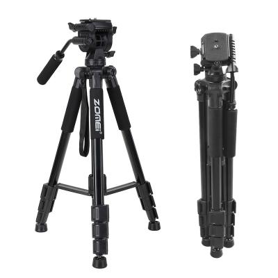 China Q310 PTZ Video Camera Aluminum Alloy Hydraulic Tripod 360 Degree Head Ball Rotation Damping Photography Tripod for sale