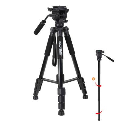 China High Quality Professional Video Camera Tripod Height 170cm Aluminum Alloy Tripod For DSLR Camera for sale