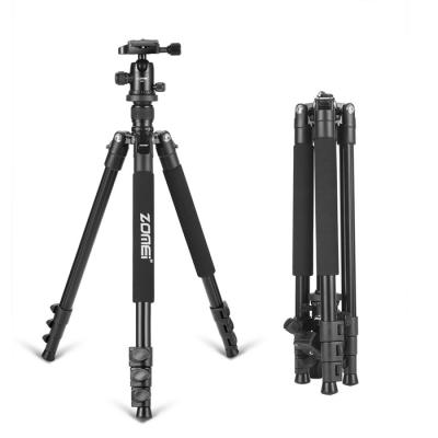 China Factory Supply Q555 Digital Camera ZOMEI Digital Camera Photographic Aluminum Ball Tripod 360 Head Tripod For Camera for sale