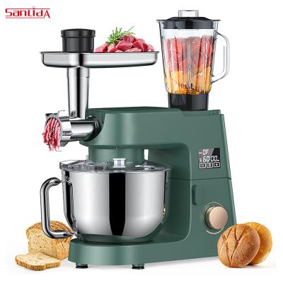 China Electric Beater Ejector Button Factory Customization Home Kitchen Cake Aid 6.5L 7L 8L 10L SUS304 Bowl Holder Food Mixer Machines for sale