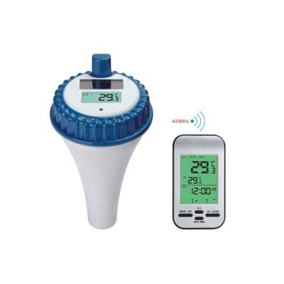 China WT0224 High End Custom Wireless Floating Digital Swimming Pool Thermometer 119*74*21mm for sale