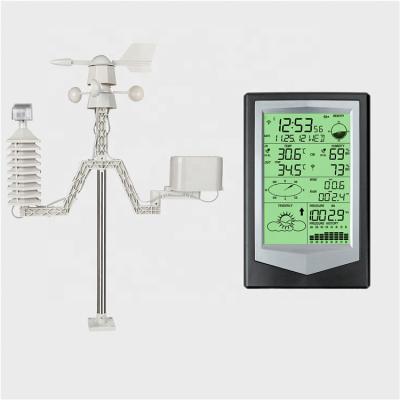 China Solar Powered Automatic Wireless Weather Station With Data Logger 189*125*27mm for sale