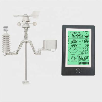 China WS-1050A Ambient Smart Weather Weather Station With WiFi Remote Monitoring LCD HD Display 180*120*28mm for sale