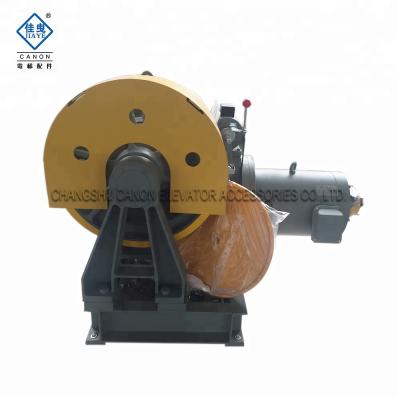 China Cargo Lift Traction Machine / Elevator Parts 1000KG-3200KG YJF250-2000 VVVF for sale