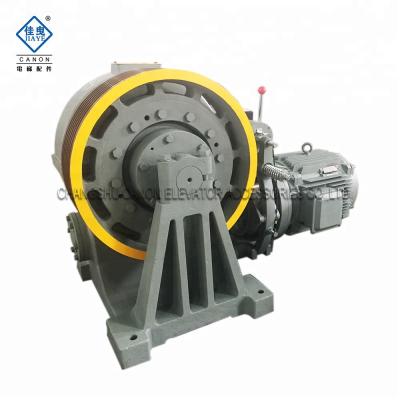 China 5000KG-VVVF Geared Freight Elevator TRACTION MACHINE YJF310VVVF for sale