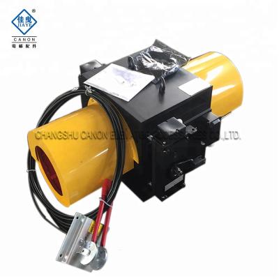 China Gearless Drum Cannon GTYC20 PM Roller Elevator Motor No Need GTyc20 Counterweight for sale