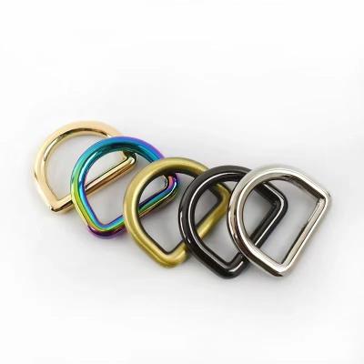 China Bag Allied Quality D Clips Handbags Metal D Shape Buckle Fastens Adjuster Rings Wholesale for sale