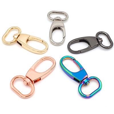 China Bag Customized Multiple Colors Metal Snap Hooks 3/4 Inch Nickel Free Plating Alloy Dog Hooks Wholesale for sale