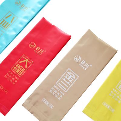 China Custom Small Security Plastic Foil Film Bags For Tea Packaging for sale