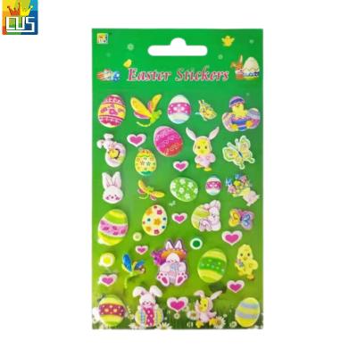 China 3D Gifts Decorative Soft Foam Easter Puffy Cute Wall Sticker Puffy DIY Stickers Small For Kids for sale